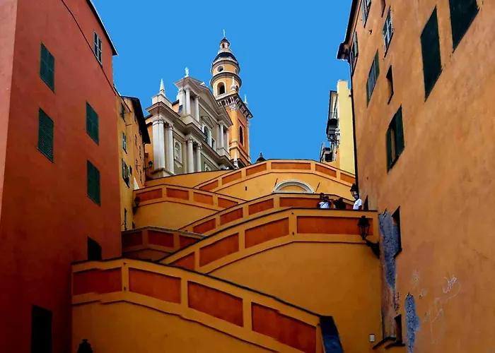 아파트 Vue Mer, Balcon Face Port De Garavan, Et Gare A Pied